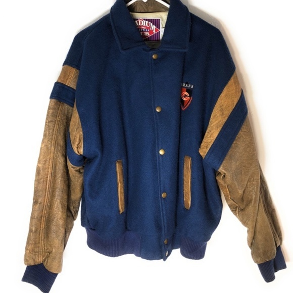 Chalk Line Other - Chalk Line Bears Jacket With Leather Sleeves